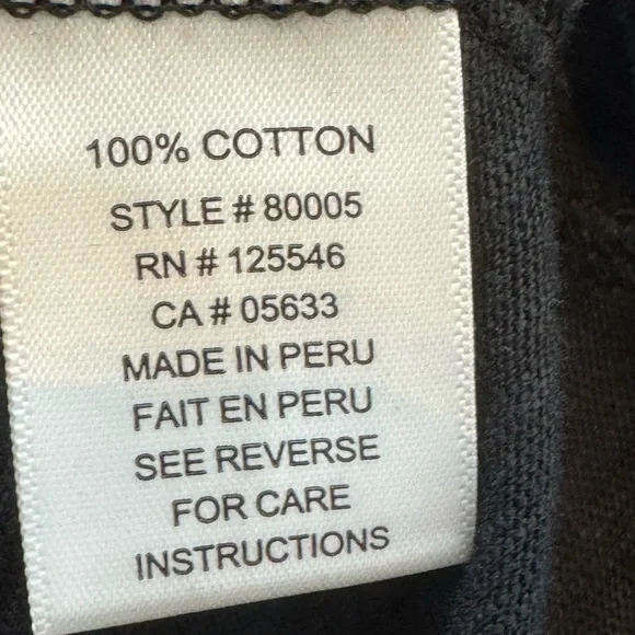 Escape by habitat clothes Black Cotton 3/4 Sleeve Mini Dress Size Small - Picture 4 of 4